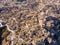 Aerial picture. Matera - spectacular canyon town