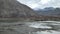 aerial river mountains landscape