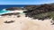 Aerial of Rugged and untouched coastlines between Margaret River and Dunsborough