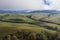 Aerial of Rural Countryside in Oregon