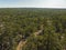 Aerial Of Sapphire Mining Leases On The Gemfields Queensland Australia