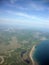 Aerial of Scarborough Beach State Park, Massacre Pond, and Cape Elizabeth