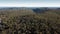 Aerial scene passing Bowen Mountain towards the Grose River Valley on the Blue Mountains foothills