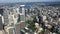 Aerial scene of Seattle, Washington downtown 4K