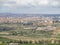 Aerial scenery in Sicily