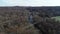 Aerial Scenic View of the Fall Foliage in Conowingo Maryland