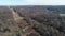 Aerial Scenic View of the Fall Foliage in Conowingo Maryland