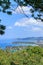 Aerial scenic view over beautiful Andaman sea and 3 bays at Karon Viewpoint, Phuket, Thailand