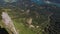 Aerial of Schafberg summit, Upper Austria