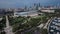 Aerial shoreline view of Lake Michigan in Chicago, Illinois