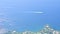 Aerial Shot of the Amalfi Coast in Positano, Italy.