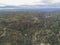 Aerial shot of Arribes Duero National park in Salamanca, Spain