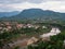 Aerial shot of the cityscape of Hanoi during the day in Vietnam