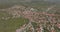 Aerial shot of the Drnis, Croatia