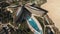 Aerial shot of elite Mriya hotel. Swimming pool, tennis courts, helicopter pad
