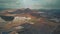 Aerial shot of greenhouses and fruit orchards in Andalusia, Spain