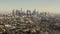 Aerial shot of Los Angeles from Echo Park California