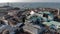 Aerial shot of Stone town, Zanzibar, Tanzania.