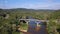 Aerial Sigulda view with Turaides castle