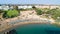 Aerial Sirena beach, Protaras, Cyprus