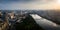 Aerial skyline of Nanning in Guangxi province of China