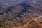 Aerial of slum housing