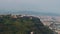 Aerial Spain Barcelona Parc De Montjuic June 2018 Sunny Day 90mm Zoom 4K Inspire 2 Prores