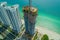 Aerial structure photo the Ritz Carlton Residences Sunny Isles B