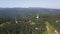 Aerial summer view of Koprivkite area at Rhodopes Mountain, Bulgaria