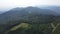 Aerial summer view of Koprivkite area at Rhodopes Mountain, Bulgaria