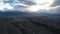 Aerial Sunset view of Pirin Mountain, Bulgaria