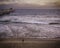 Aerial of Surfer in Huntington Beach California