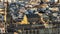Aerial tele shot of Mosque-Cathedral in Cordoba