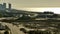 Aerial telephoto video Gulf State Park 1080p