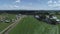 Aerial Timelapse of Amish Countryside with a Steam Train