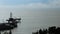 Aerial timelapse of Burlington Pier, Canada 4K