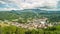 Aerial timelapse of Gatlinburg, Tennessee