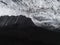 Aerial top view of wave of Black Sand Beach Reynisfjara in Iceland