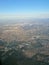 Aerial topography scene from bird eye view of Brisbane Queensland regional area