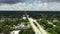 Aerial tour Davie Florida 4k