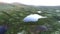 Aerial Tundra Mountain Landscape