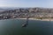 Aerial of Ventura Coast and Pier in Southern California