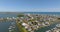 Aerial video Atlantic Beach North Carolina real estate. 5k drone shot