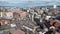 Aerial video of Belfast City Cityscape Northern Ireland 1