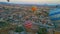 Aerial video. Captured against the canvas of the Cappadocian sky, this video showcases the enchanting spectacle of a hot