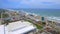 Aerial video of Daytona Beach FL