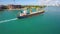 Aerial video dredging barge Miami