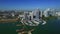 Aerial video Edgewater Miami