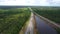 Aerial video Florida Turnpike