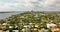 Aerial video historic residential district in West Palm Beach FL